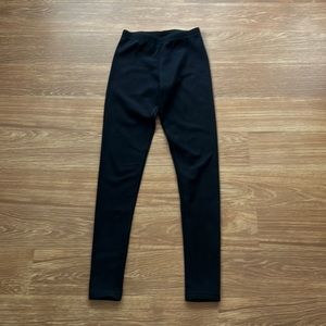 Plush fleece lined leggings